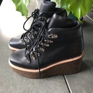 Jeffrey Campbell Waterproof Leather Boots